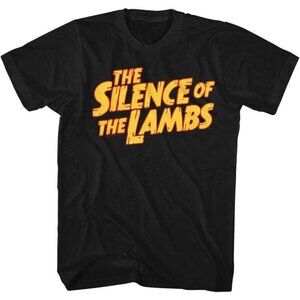 Retro Silence Of The Lambs Logo Vintage Horror Movie Fan T-Shirt 181